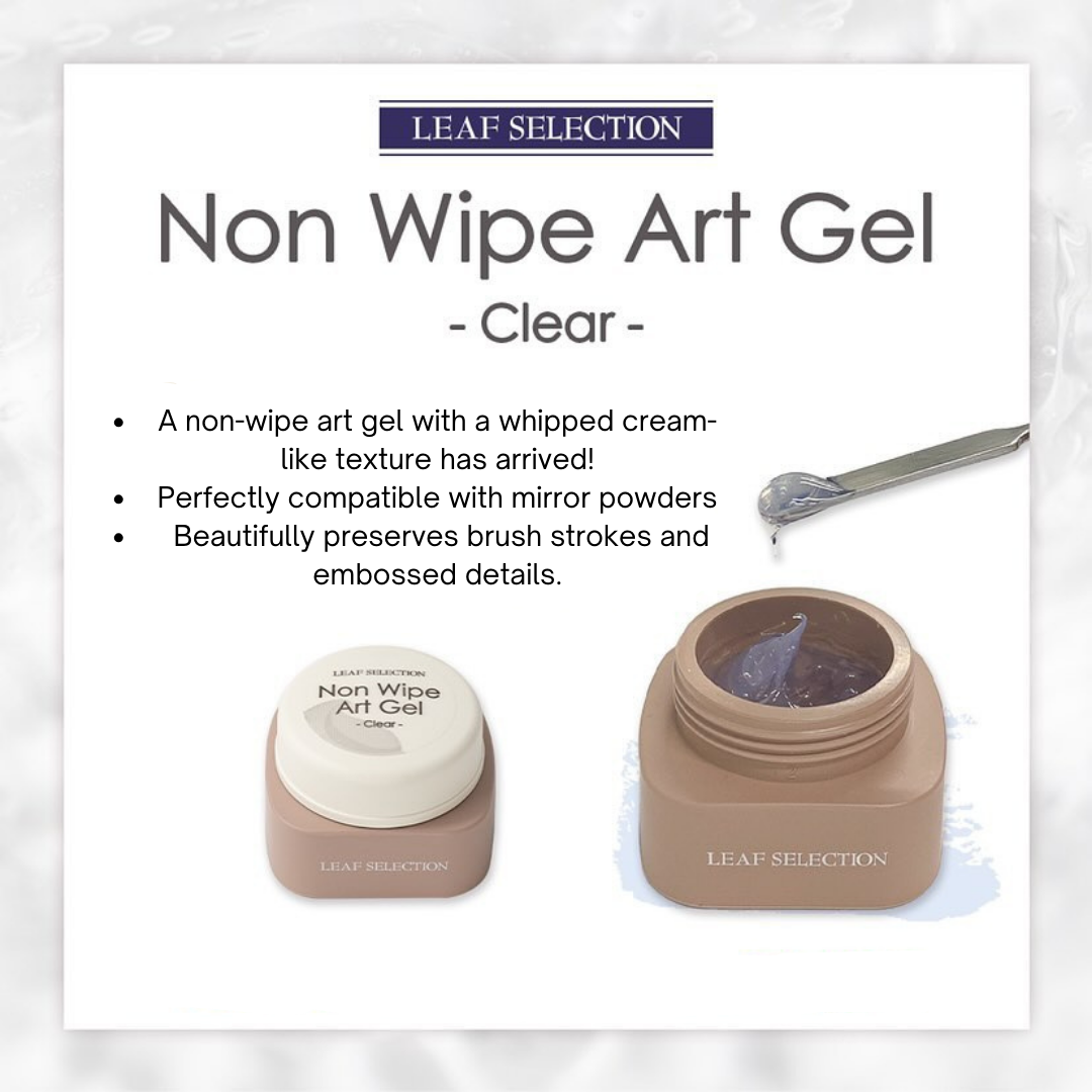 Leafgel Non-Wipe Art Gel Clear