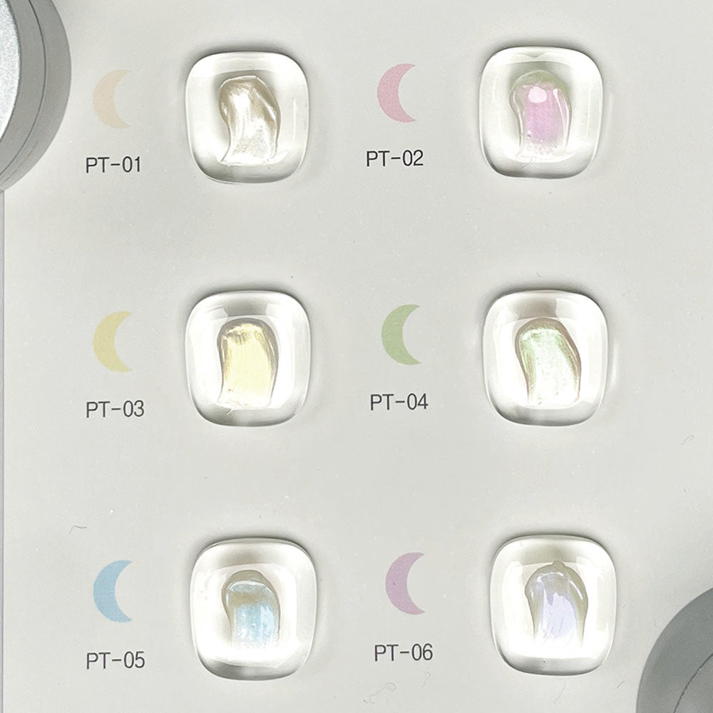 Clodi Artcoi pearl texture gel 6 set