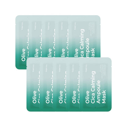 [Freemay] Olive Cica Calming Ampoule Mask 10ea