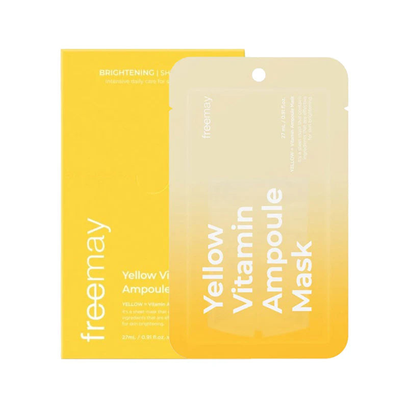 [Freemay] Yellow Vitamin Ampoule Mask 10ea