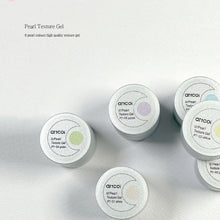 Clodi Artcoi pearl texture gel 6 set