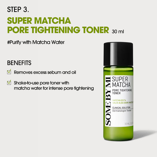 [SOMEBYMI] Super Matcha Pore Care Starter Kit