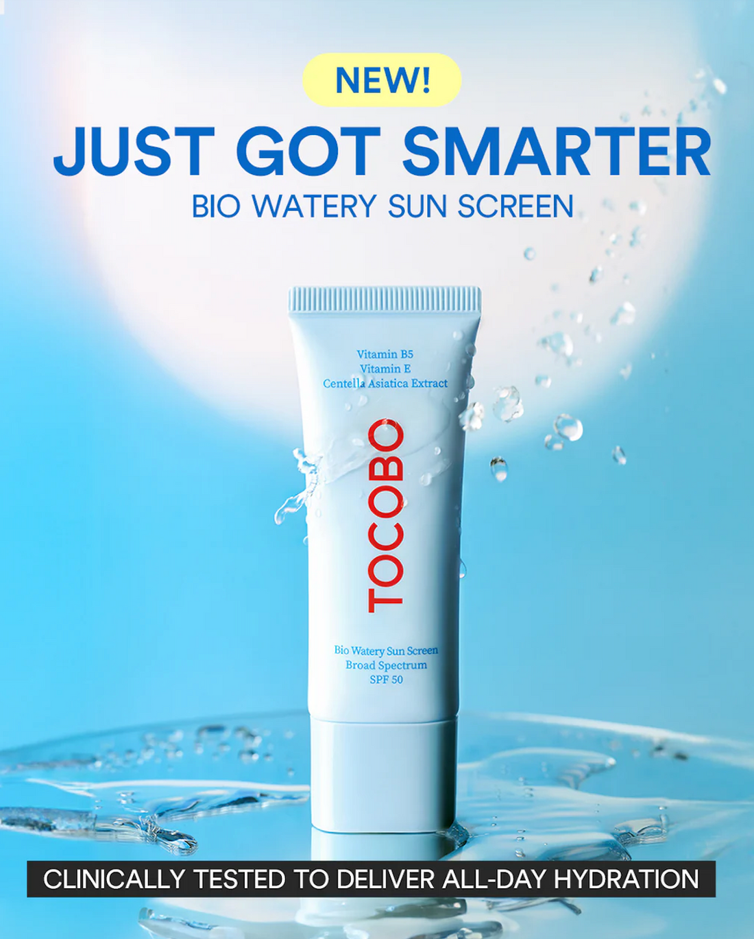 [TOCOBO] Bio Watery Sun Cream SPF50+ 40ml