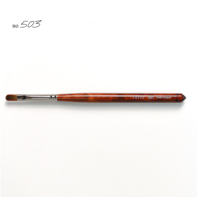 Fauve Oval Brush-503