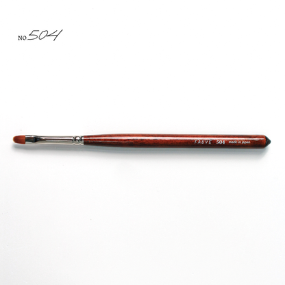 Fauve Short Oval Brush-504