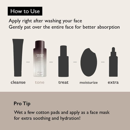 [First Order][Haruharu Wonder] Black Rice Hyaluronic Toner 150ml