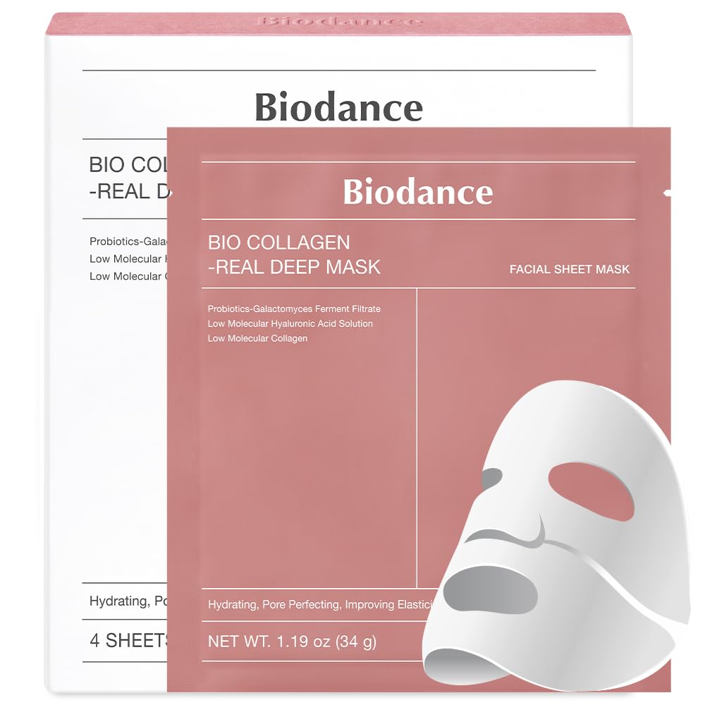 [First Order][BIODANCE] Bio-Collagen Real Deep Mask 34g x 4ea