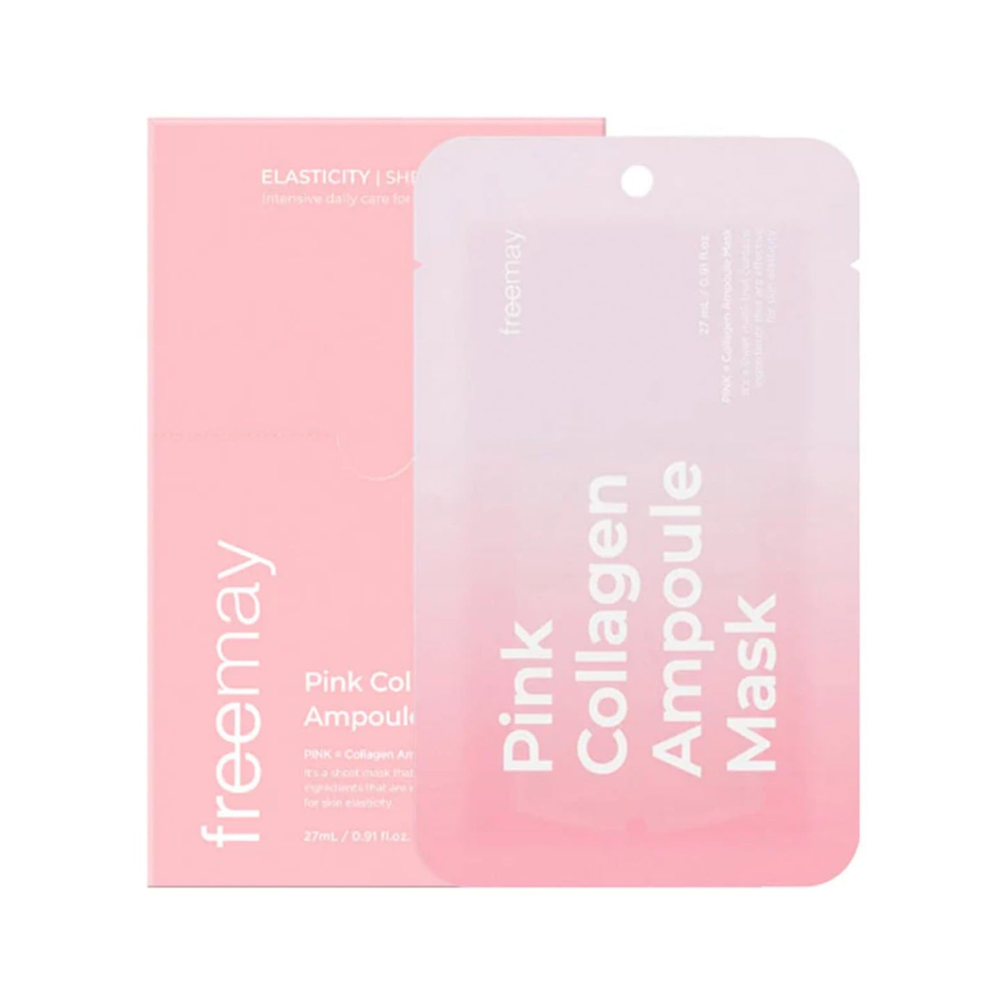 [Freemay] Pink Collagen Ampoule Mask 10ea