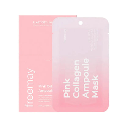 [Freemay] Pink Collagen Ampoule Mask 10ea