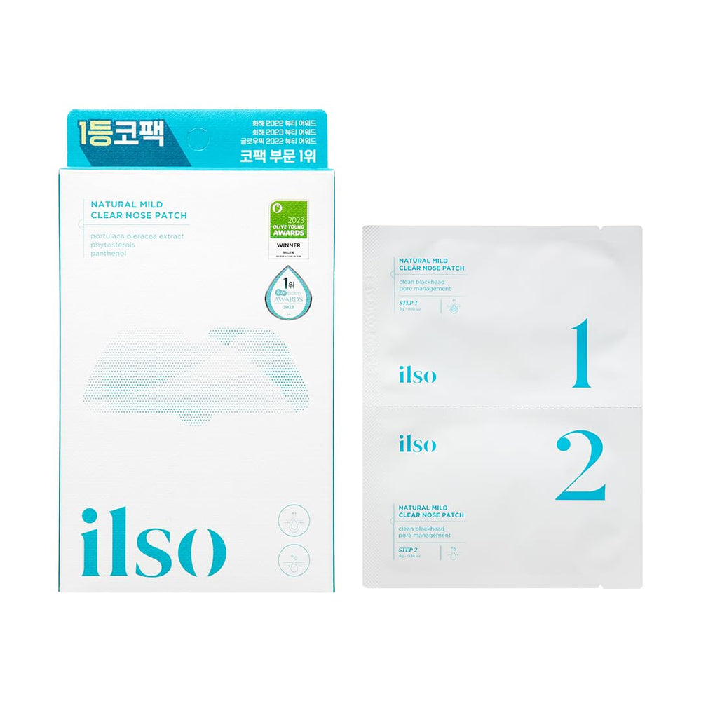 [Ilso] [5ea] Natural MILD Clear Nose Pack
