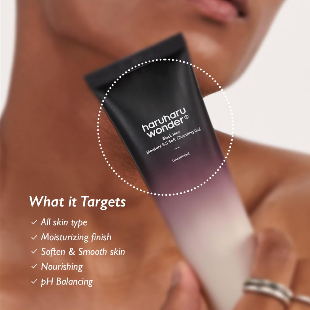 [Haruharu Wonder] Black Rice Moisture 5.5 Soft Cleansing Gel 100ml