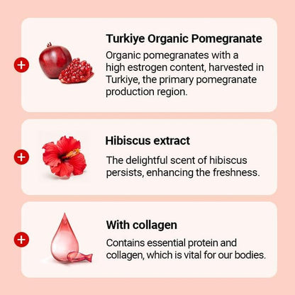 [Allbio] Pomegranate Collagen Stick – 0.7oz × 45 Sticks