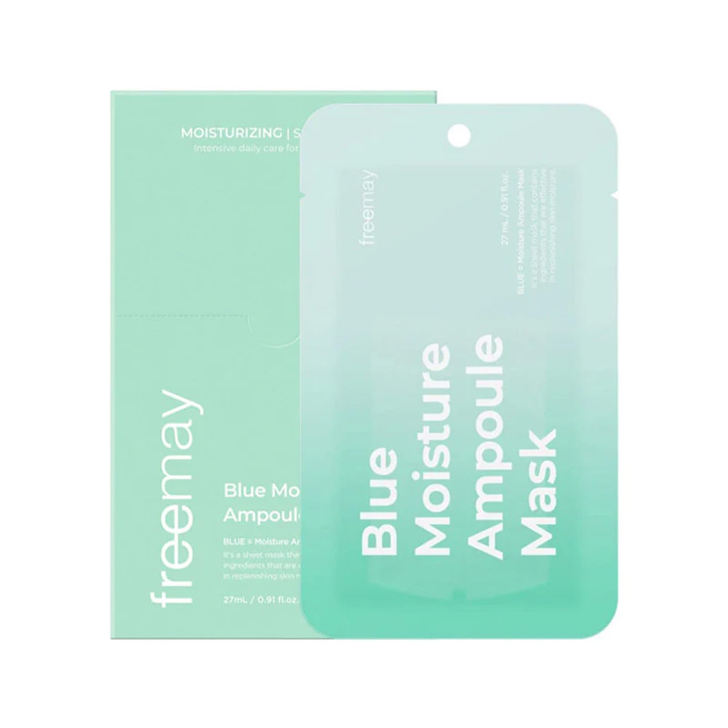 [Freemay] Blue Moisture Ampoule Mask 10ea