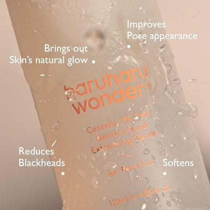 [Haruharu Wonder] Centella 3% PHA Gentle Liquid Exfoliating Serum 120ml