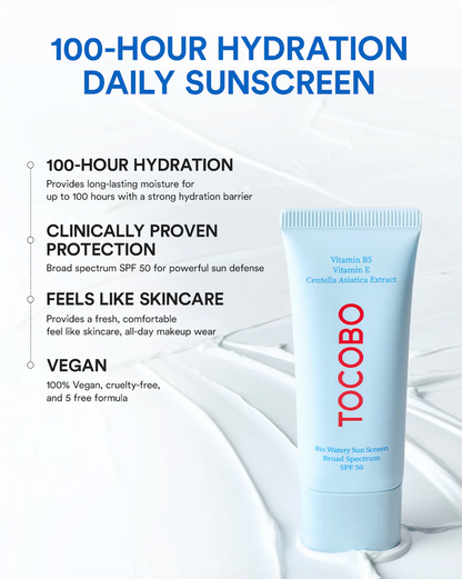 [TOCOBO] Bio Watery Sun Cream SPF50+ 40ml