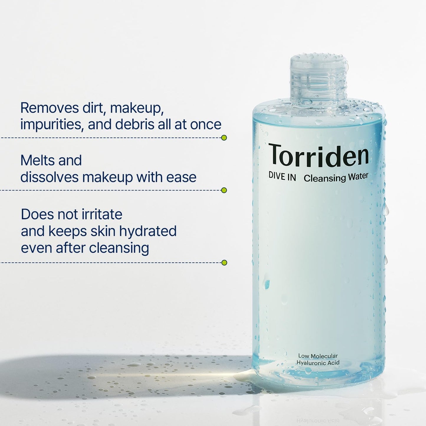 [Torriden] DIVE-IN Hyaluronic Acid Cleansing Water 400ml