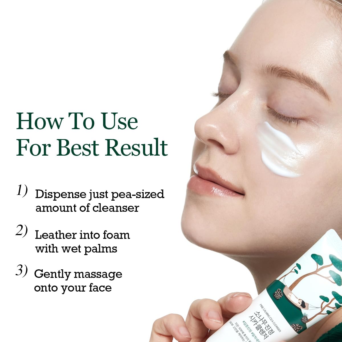 [Round Lab] Pine Calming Cica Cleanser 150ml