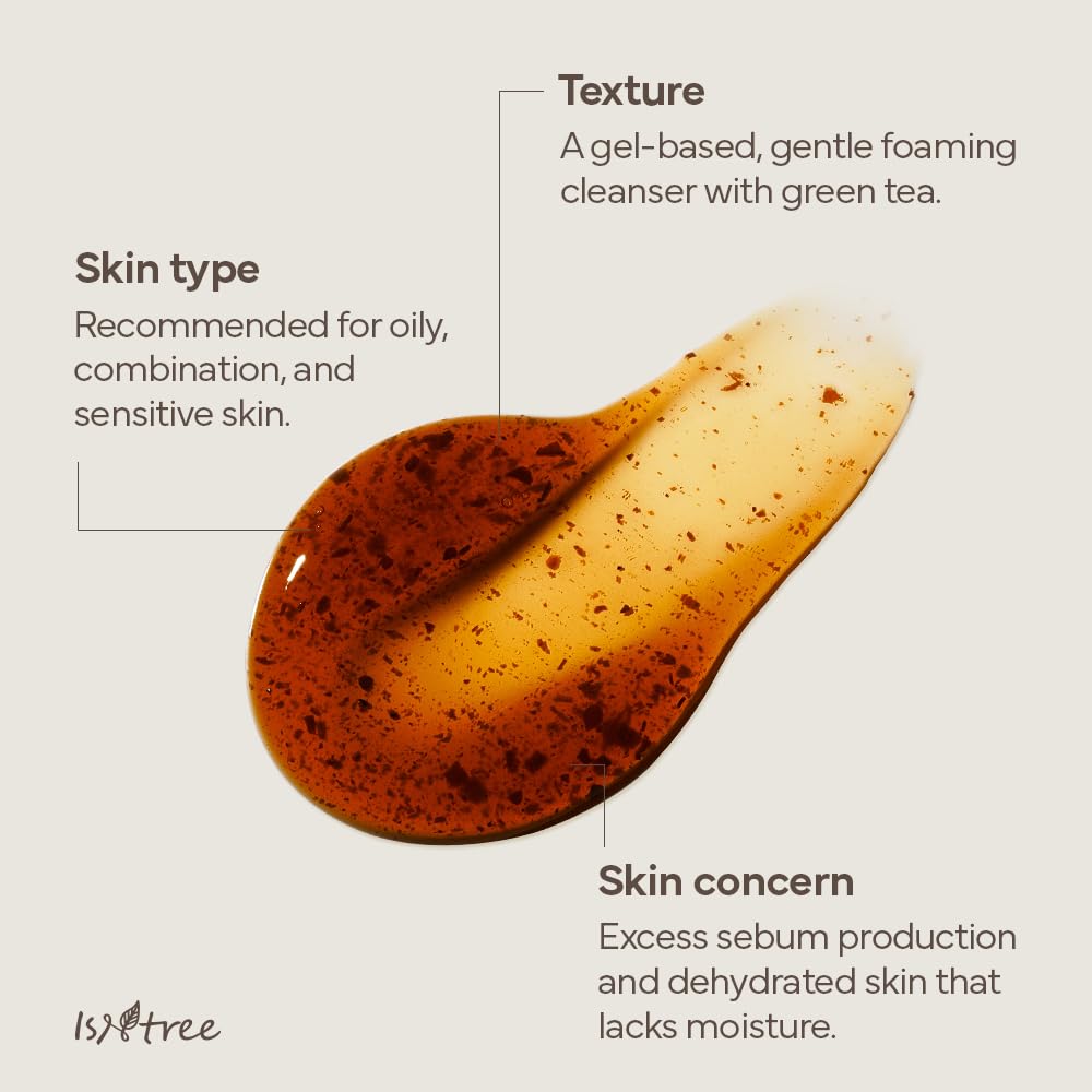 [ISNTREE] Green Tea Fresh Cleanser 120ml