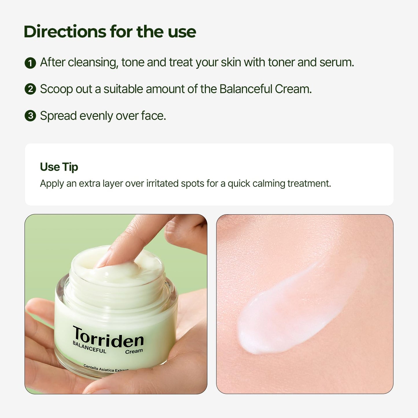 [Torriden] BALANCEFUL Cica Cream 80ml