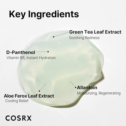 [COSRX] Hydrium Green Tea Aqua Soothing Gel Cream 50ml