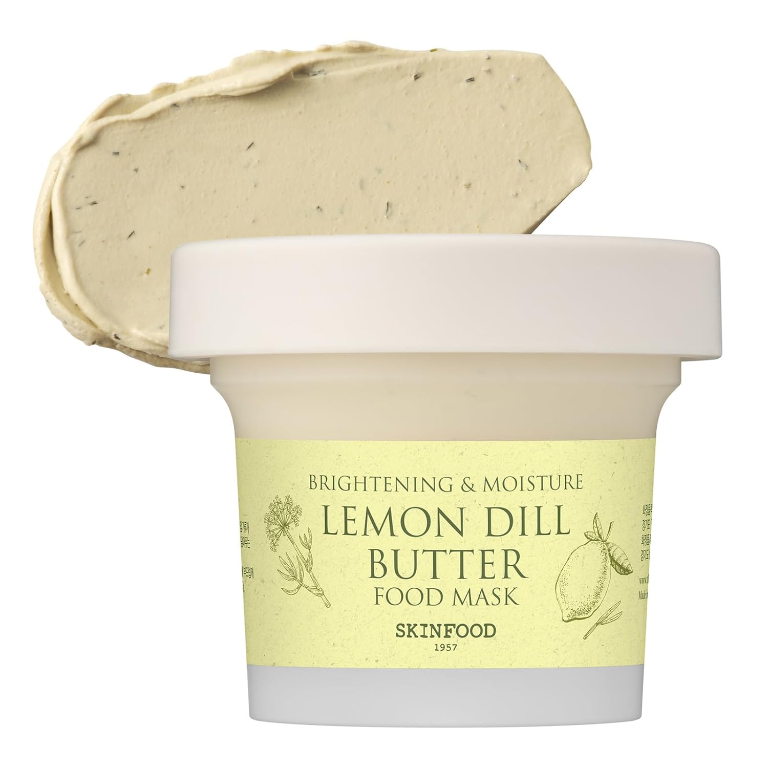 [Skinfood] Lemon Dill Butter Food Mask 120g