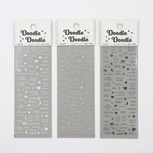 Make.N Doodle Doodle Lettering Stickers - 1