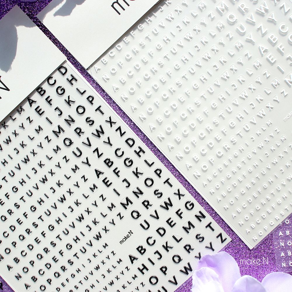 Make.N Alphabet Stickers - 3