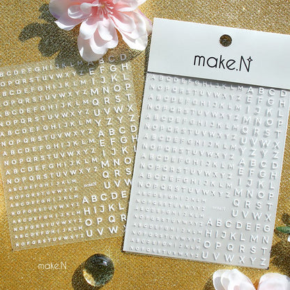 Make.N Alphabet Stickers - 4