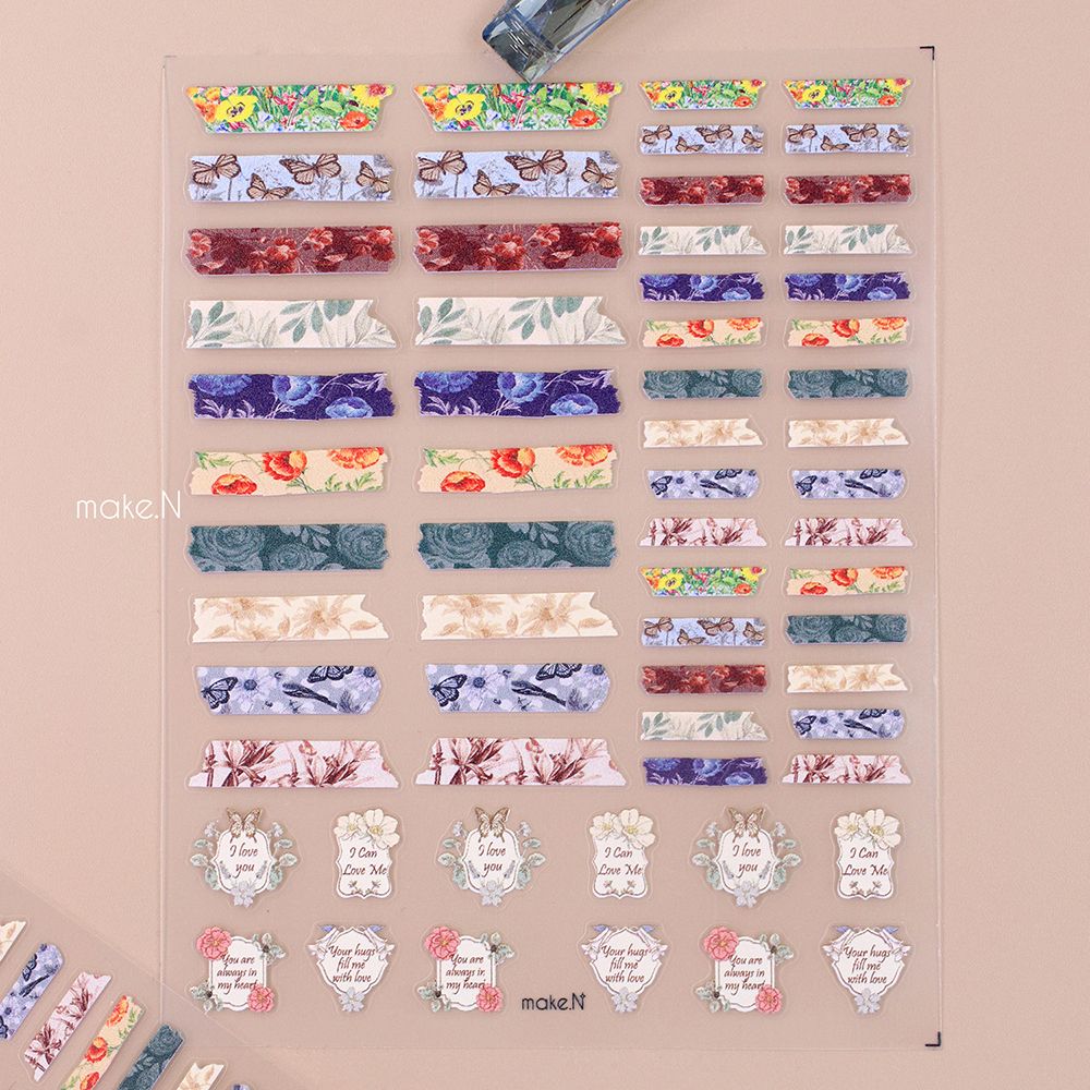 Make.N Vintage Label Stickers - 2