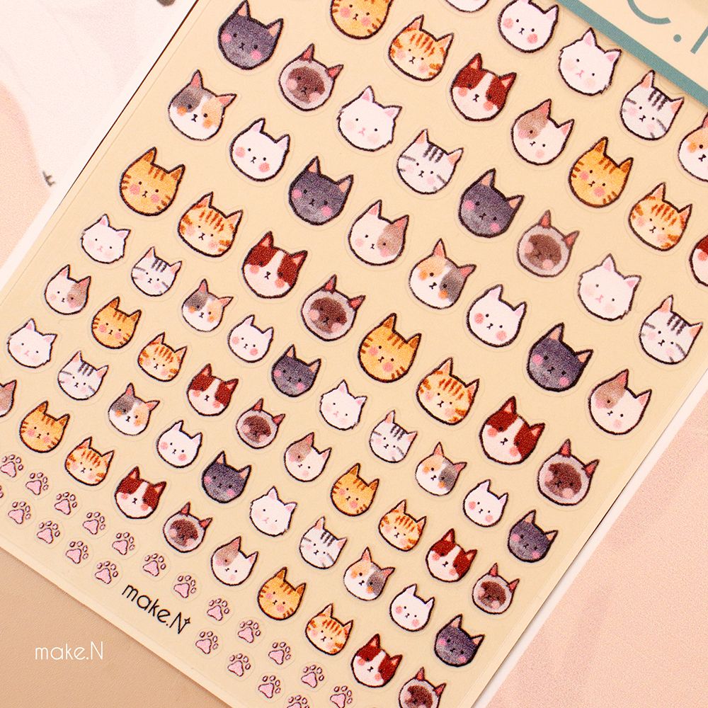 Make.N Neko Stickers - 2