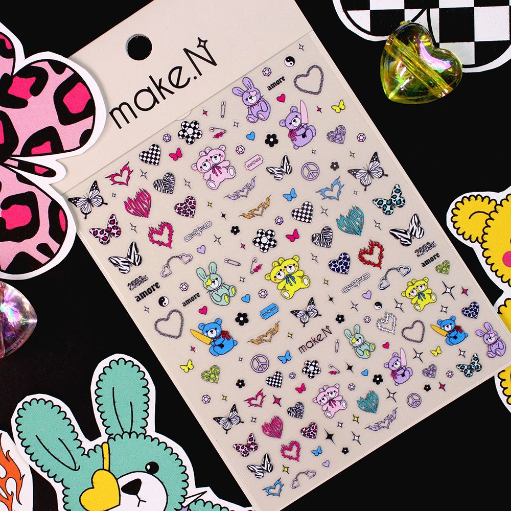 Make.N Funk Bear Stickers - 2