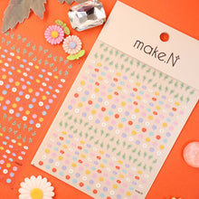 Make.N Embo Pastel Daisy Stickers - 1