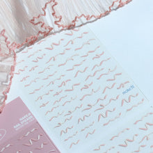 Make.N Kitsch Ribbon Line Nail Stickers - 1