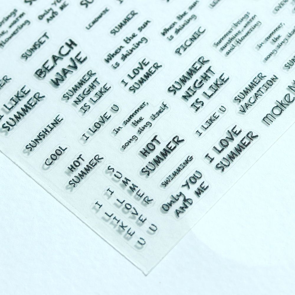 Make.N Summer Holidays Nail Stickers - 5