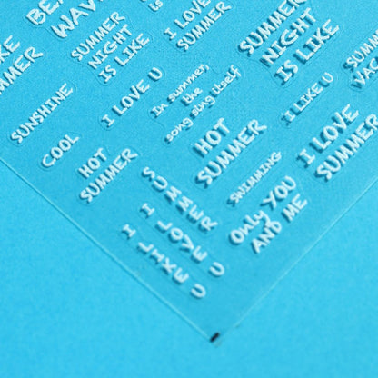 Make.N Summer Holidays Nail Stickers - 8