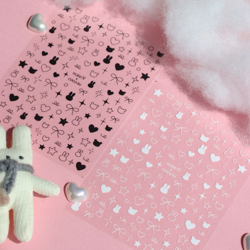 Make.NXCoco.su Summer In & Gomtori Nail Stickers - 2