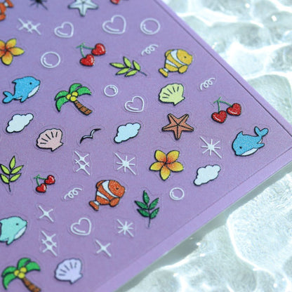 Make.NXCoco.su Summer In & Gomtori Nail Stickers - 3