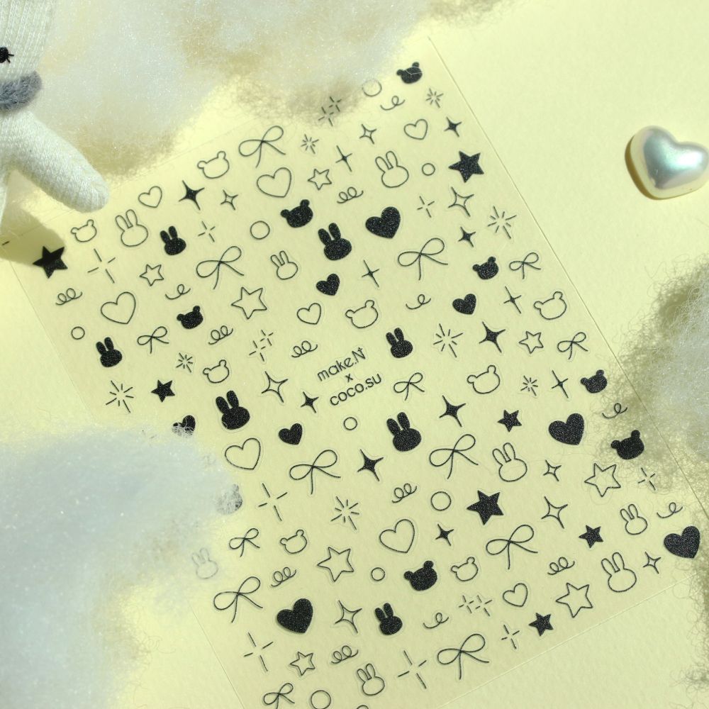 Make.NXCoco.su Summer In & Gomtori Nail Stickers - 4