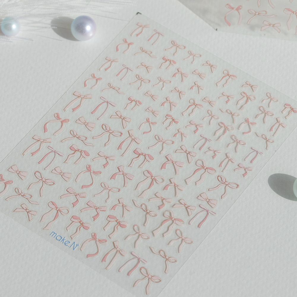 Make.N Kitsch Ribbon Nail Stickers - 1