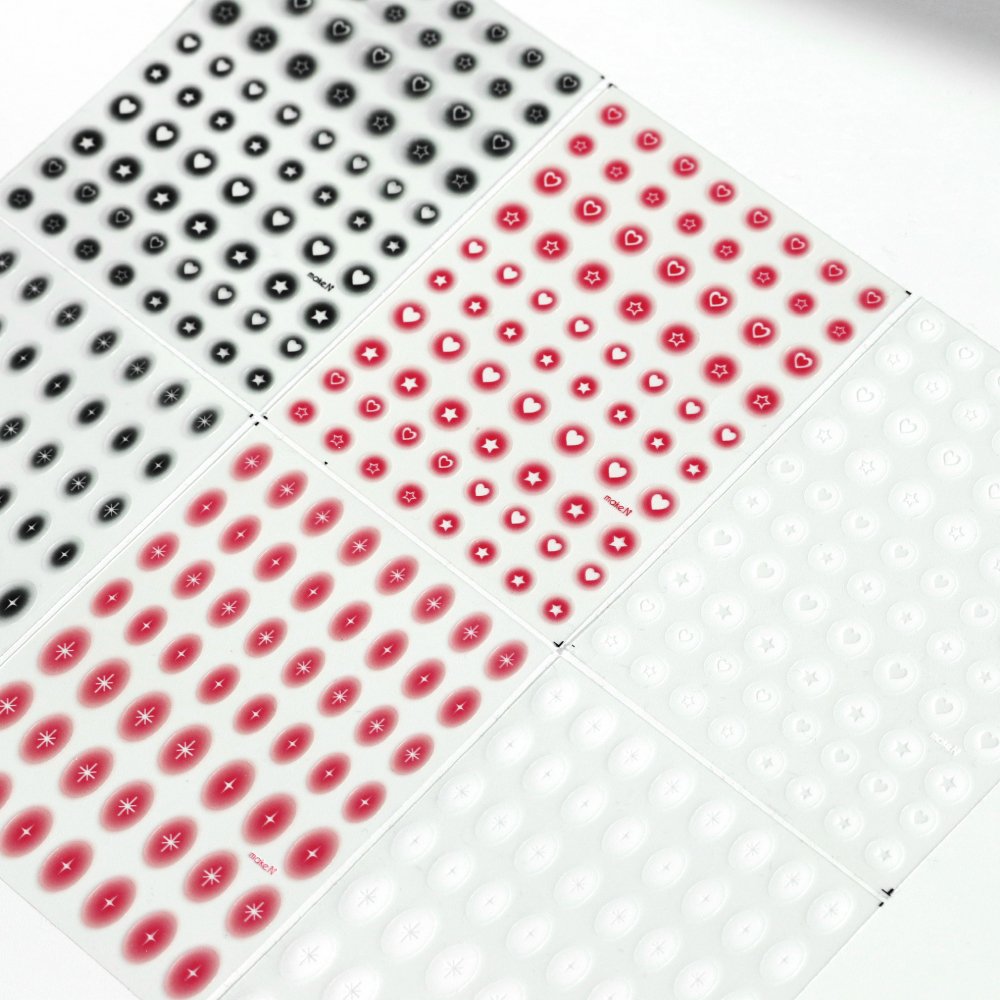 Make.N Real Cheek Nail Stickers - 1