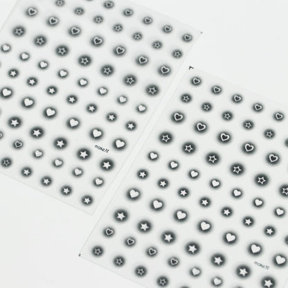 Make.N Real Cheek Nail Stickers - 3