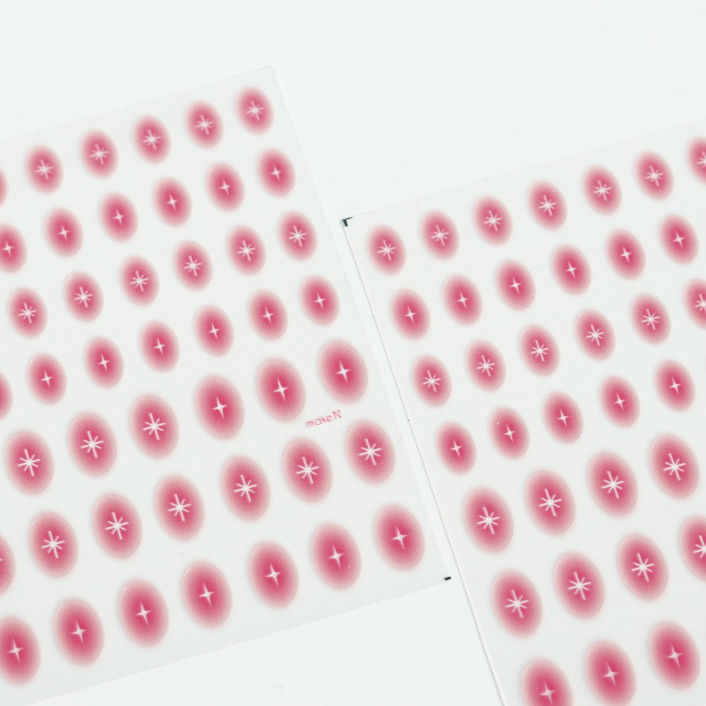 Make.N Real Cheek Nail Stickers - 4