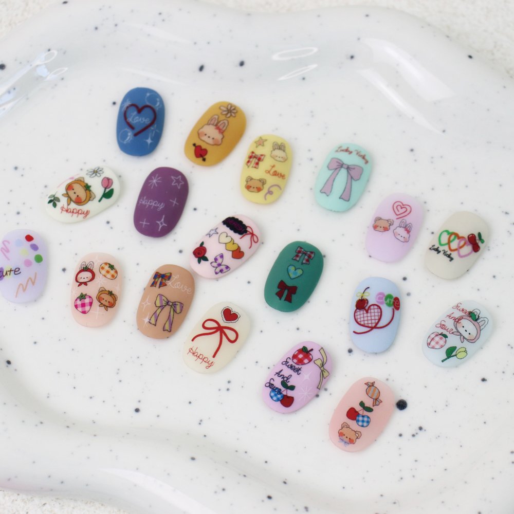 Make.N Make Sweet Day Nail Stickers - 3