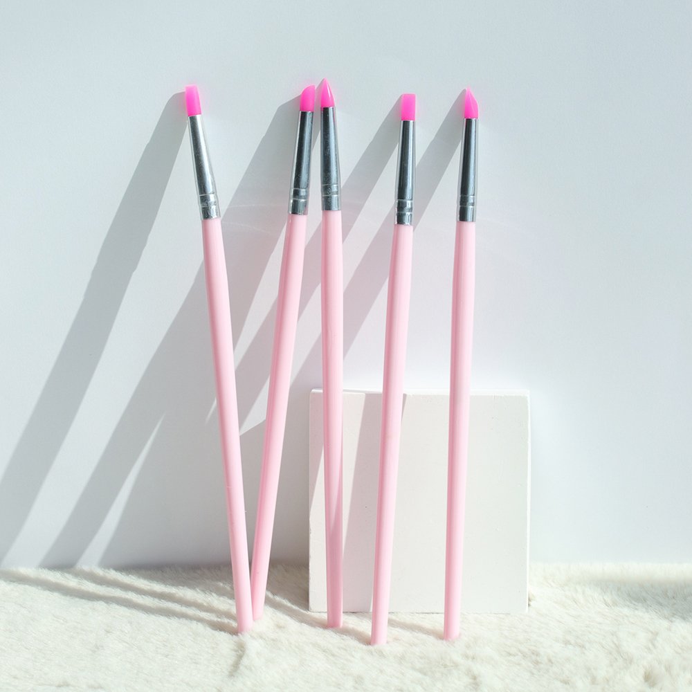 Make.N Soft Silicone Brush 5Type