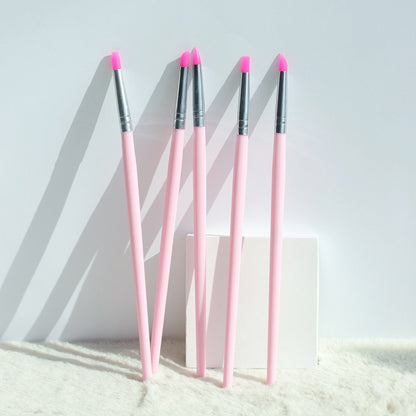 Make.N Soft Silicone Brush 5Type