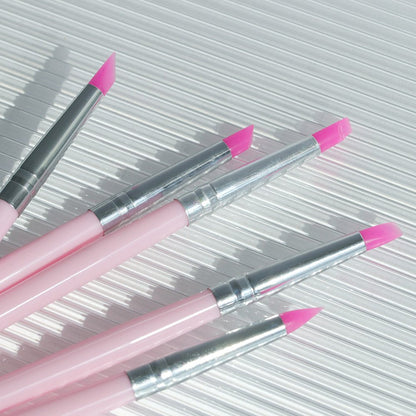 Make.N Soft Silicone Brush 5Type