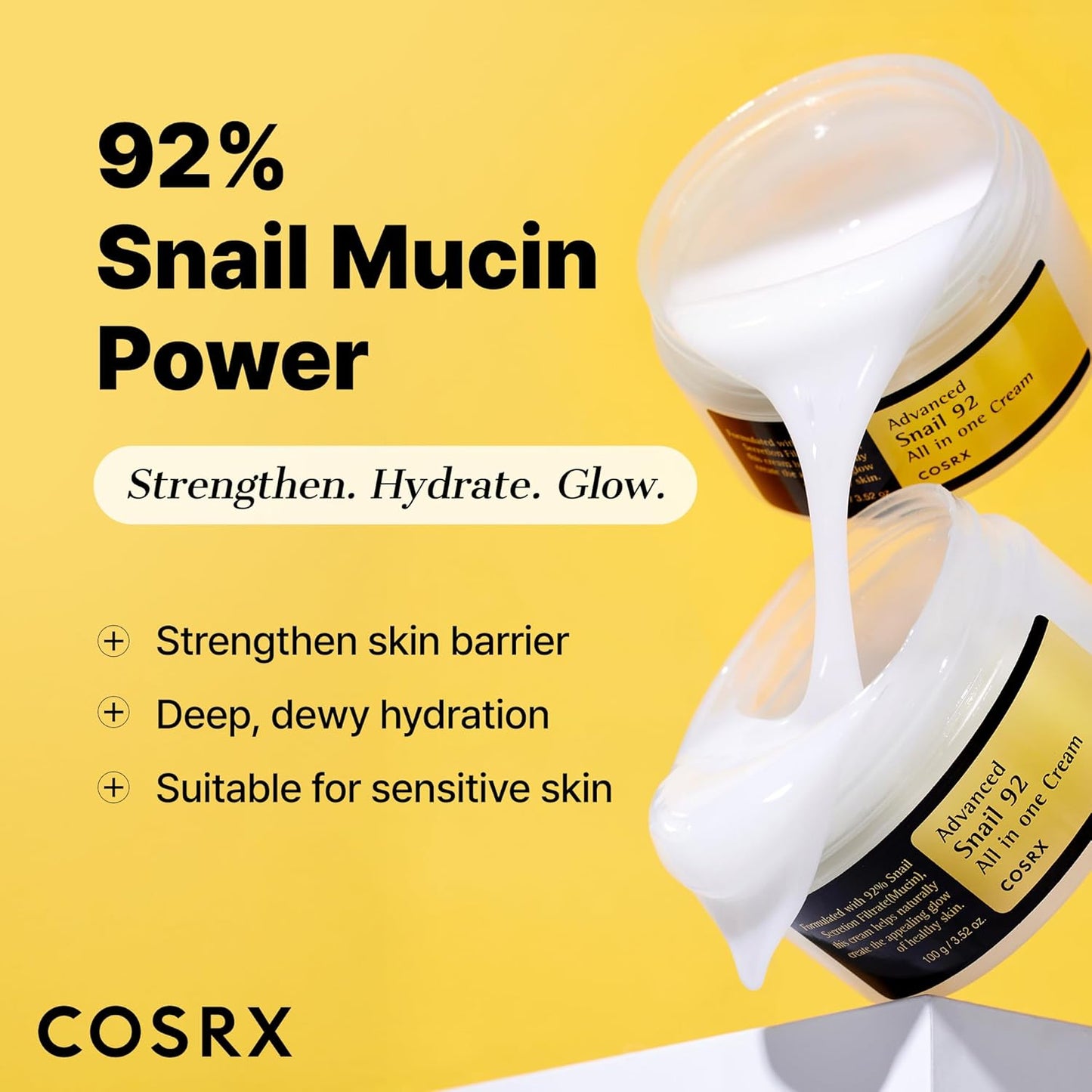 [COSRX] Advanced Snail 92 All in one cream 100ml