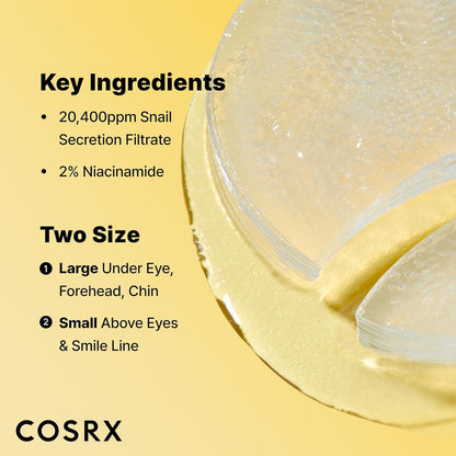 [COSRX] Advanced Snail Hydrogel Eye Patch (60 patches)