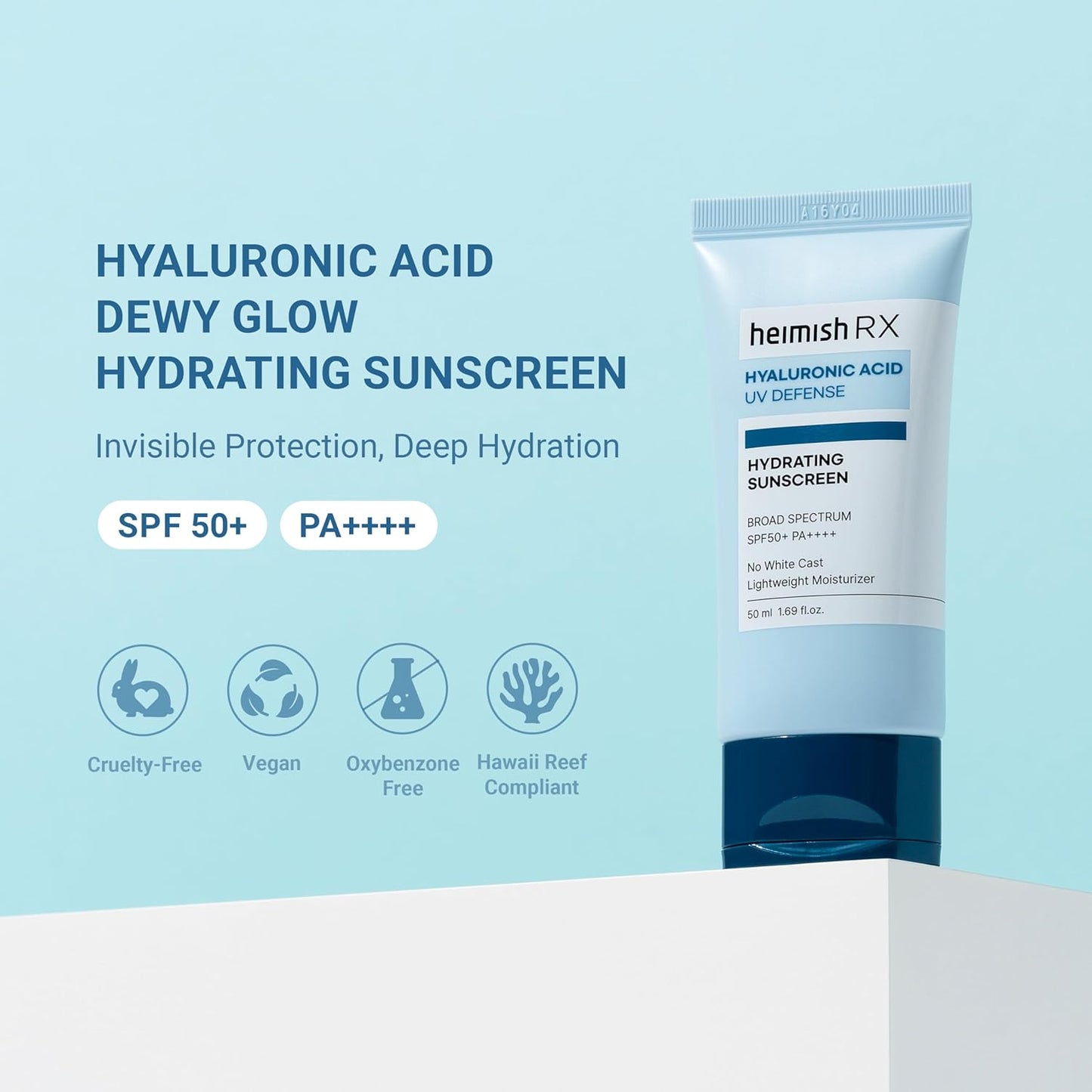 [heimish] RX Hyaluronic Hydrating Sunscreen 50ml
