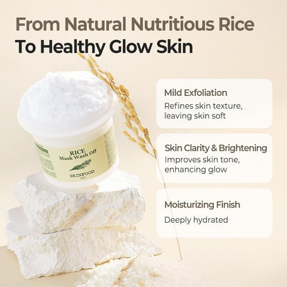 [Skinfood] Rice Mask Wash Off 120g